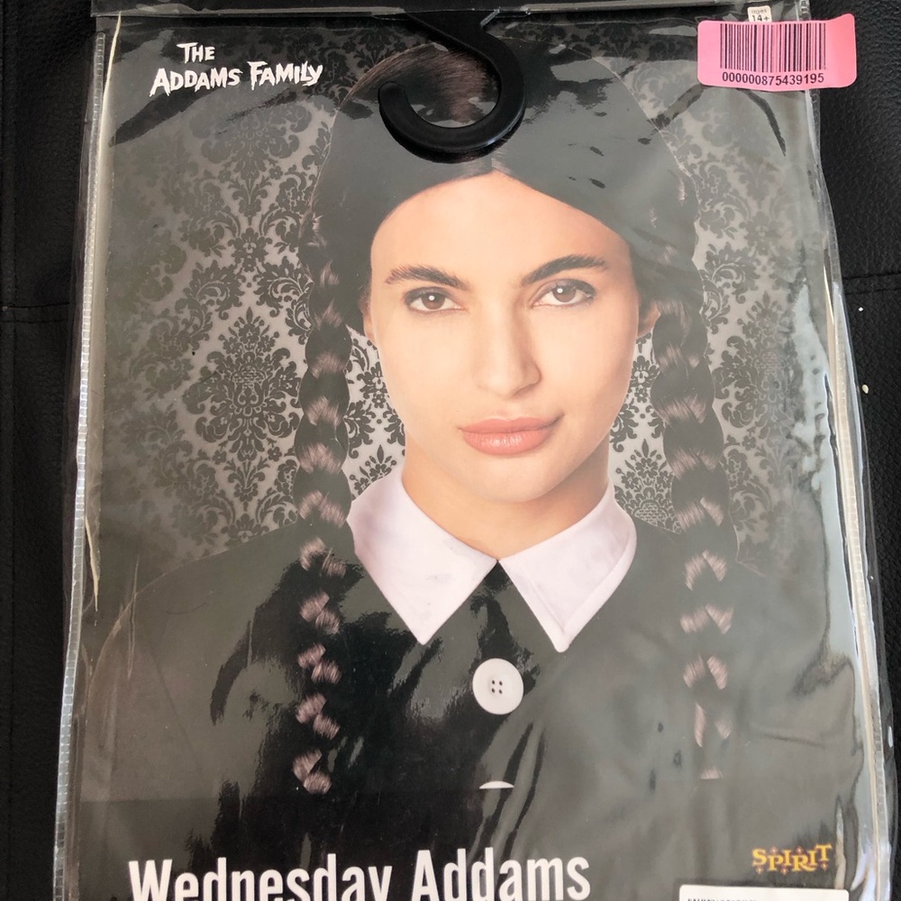 Spirit Black and White Costume with Doll Hands